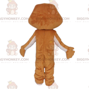 Costume de mascotte BIGGYMONKEY™ de Alex, le lion du dessin