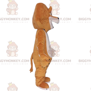Disfraz de mascota BIGGYMONKEY™ de Alex, el famoso león de los
