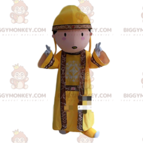 Keisari BIGGYMONKEY™ maskottiasu, aasialainen miesasu -