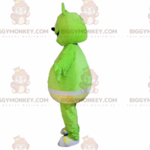 Green monster BIGGYMONKEY™ mascot costume with briefs, green