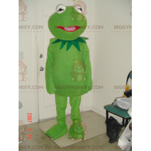 Famoso disfraz de mascota Kermit Green Frog BIGGYMONKEY™ -