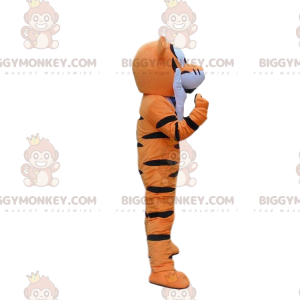 BIGGYMONKEY™ maskotdräkt av Tigger, den berömda tigern i Nalle