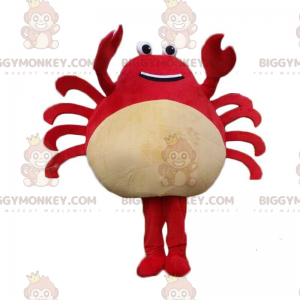 Disfraz de mascota de cangrejo gigante BIGGYMONKEY™, disfraz de