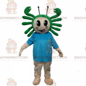 Disfraz de mascota de niño BIGGYMONKEY™ con cangrejo en la