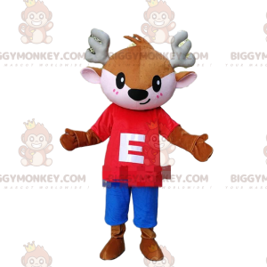 Costume da mascotte BIGGYMONKEY™ Costume da animaletto marrone