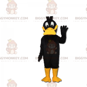BIGGYMONKEY™ maskotkostume af Daffy Duck, den berømte Looney