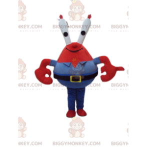 Kostým maskota BIGGYMONKEY™ pan Krabs nebo "kapitán Krabs"