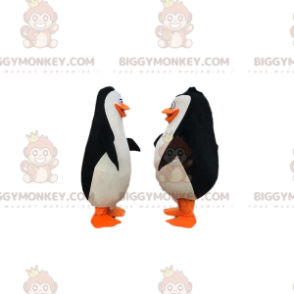 2 pingouins du dessin animé Les pingouins de Madagascar -