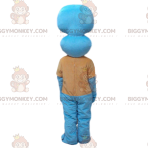 Costume de mascotte BIGGYMONKEY™ de Carlo Tentacule, calamar