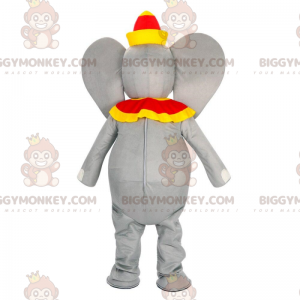 BIGGYMONKEY™ costume mascotte di Dumbo, il famoso elefante dei