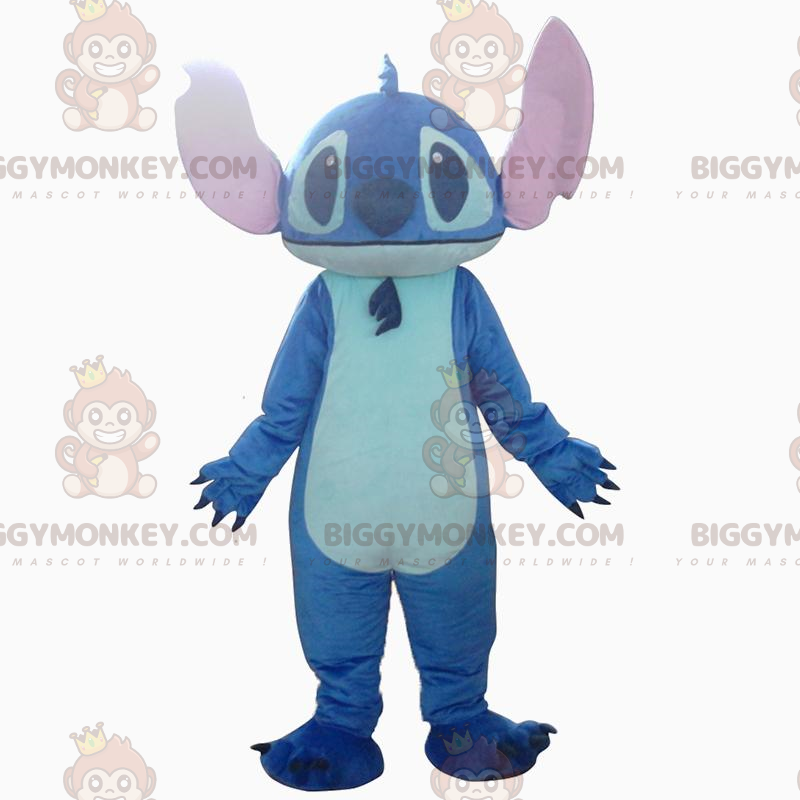BIGGYMONKEY™ costume mascotte di Stitch, il Formato L (175-180 CM)