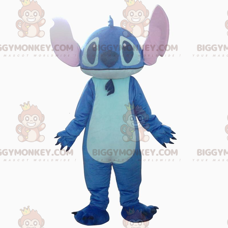 BIGGYMONKEY™ costume mascotte di Stitch, il famoso alieno di