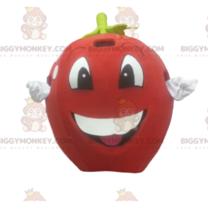 BIGGYMONKEY™ Maskottchenkostüm Roter Apfel, Riese