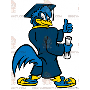 Costume da mascotte per neolaureato Bluebird BIGGYMONKEY™ -