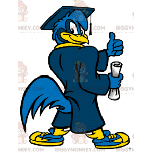 Traje de mascote New Graduate Bluebird BIGGYMONKEY™ –