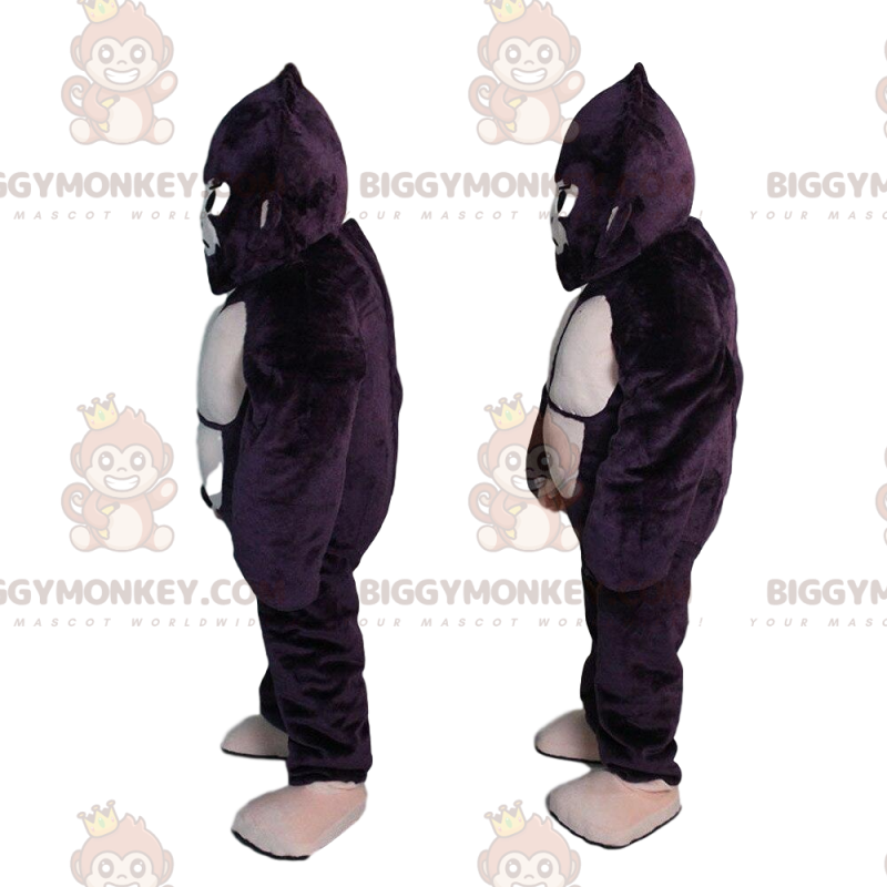 Orang-oetan BIGGYMONKEY™ mascottekostuum, gigantisch zwart