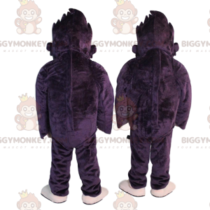 Orangutang BIGGYMONKEY™ maskotdräkt, gigantisk svart