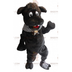 Costume da mascotte Big Black Hippo BIGGYMONKEY™ -