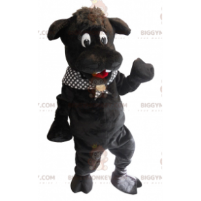 Disfraz de mascota Big Black Hippo BIGGYMONKEY™ -