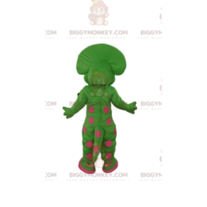 Kostým maskota BIGGYMONKEY™ zeleného a růžového dinosaura