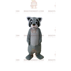 Costume de mascotte BIGGYMONKEY™ de raton laveur, costume de