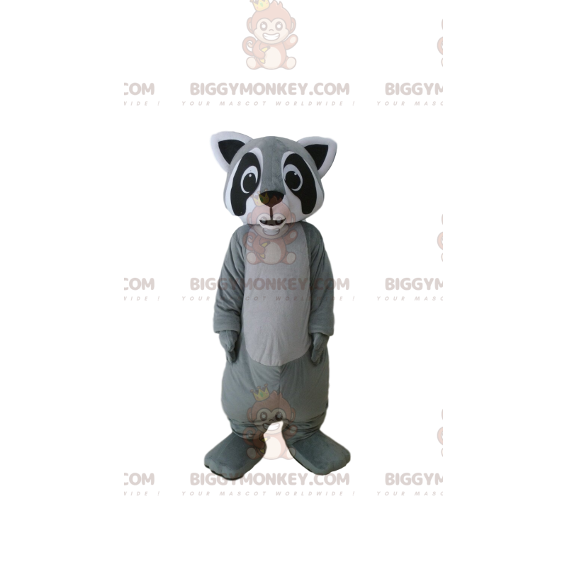 Costume da mascotte Raccoon BIGGYMONKEY™, costume da puzzola