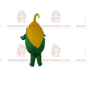 Disfraz de mascota BIGGYMONKEY™ maíz en la mazorca, disfraz de