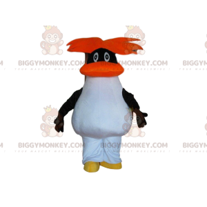 BIGGYMONKEY™ Costume da mascotte Pinguino bianco e nero con