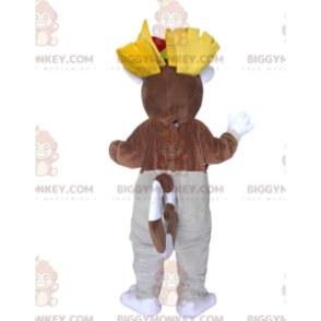 BIGGYMONKEY™ costume da mascotte di Re Giuliano, famoso lemure