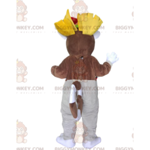 BIGGYMONKEY™ mascottekostuum van koning Julian, beroemde maki