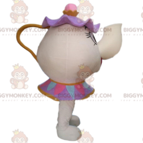 BIGGYMONKEY™ mascot costume of the famous teapot in "Beauty and
