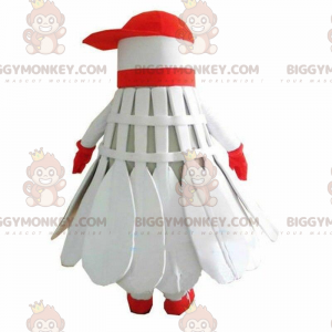 Costume de mascotte BIGGYMONKEY™ de volant de badminton