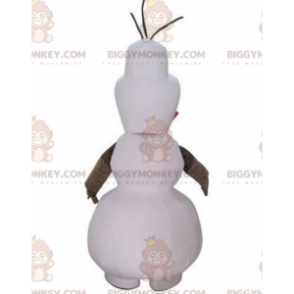 Costume de mascotte BIGGYMONKEY™ d'Olaf, bonhomme de neige de