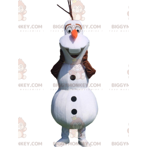 BIGGYMONKEY™ -maskottiasu Olafin, kuuluisan sarjakuvan lumiukon