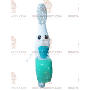 Costume de mascotte BIGGYMONKEY™ de brosse à dents géante