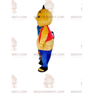 Sumo BIGGYMONKEY™ Maskottchenkostüm, chinesisches Kämpferkostüm