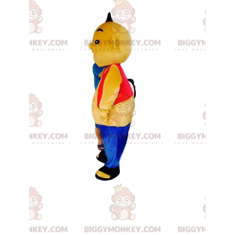 Costume de mascotte BIGGYMONKEY™ de sumo, costume de combattant