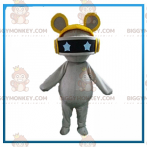 Στολή μασκότ BIGGYMONKEY™ ρομποτικού ποντικιού, φουτουριστική