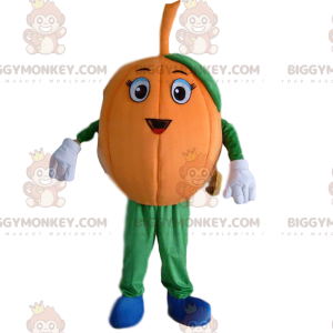 Kostým maskota obří dýně BIGGYMONKEY™, kostým oranžové dýně –