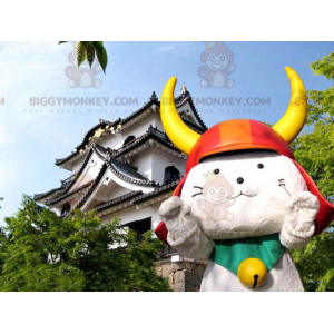 Kostým maskota samurajské kočky BIGGYMONKEY™ – kostým maskota