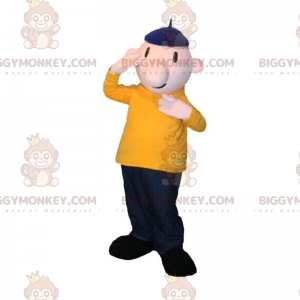 BIGGYMONKEY™ Maskottchenkostüm von Pat, der berühmten Figur der