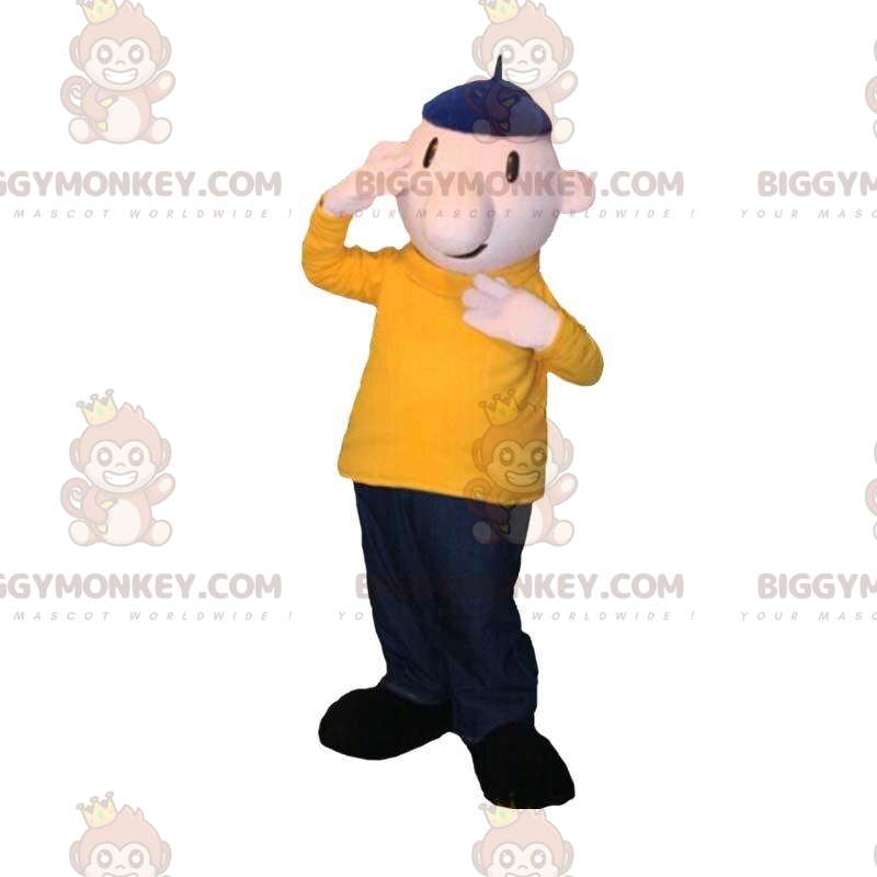 Costume mascotte SpongeBob BIGGYMONKEY™ super Formato L (175-180 CM)