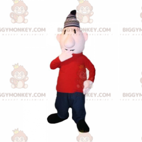 BIGGYMONKEY™ mascot costume of Mat, famous Czech TV series