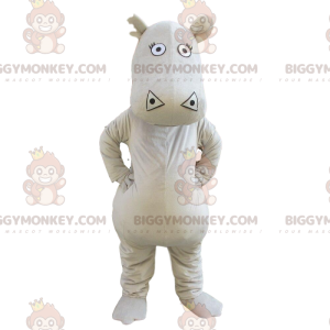 BIGGYMONKEY™ mascottekostuum grijs, reus en grappig nijlpaard