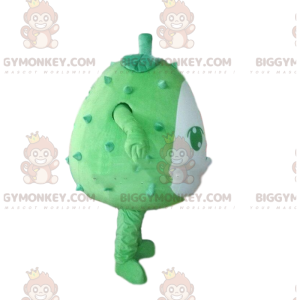 Στολή μασκότ BIGGYMONKEY™ με κέρατο πεπόνι πράσινο ζεστό Durian