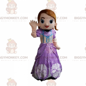 Costume da mascotte principessa BIGGYMONKEY™, costume da regina