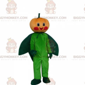 Costume da mascotte BIGGYMONKEY™ zucca arancione e verde