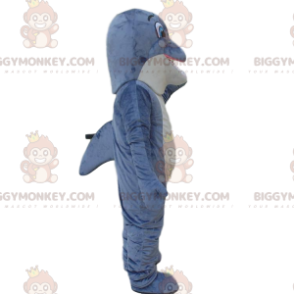 Giant Gray Dolphin BIGGYMONKEY™ Mascot Costume, Cute Dolphin