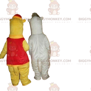 4 BIGGYMONKEY's mascotte kleurrijke lama's, alpaca kostuums -