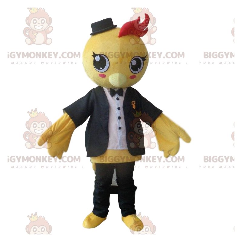 Traje de mascote de pássaro de dupla face BIGGYMONKEY™, traje